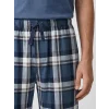 LC WAIKIKI İndigo Regular Fit Ekose Erkek Pijama Takım