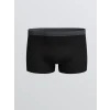 LC WAIKIKI Antrasit Standart Kalıp Pamuklu Esnek Erkek Boxer 3lü