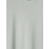 LCW EVERYDAY Gri Dantel Detaylı Soft Touch Kadın Sweatshirt Tunik