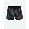 LC WAIKIKI Siyah Desenli Erkek Boxer 3lü