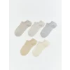 LCW DREAM Kahverengi Kadın Sneaker Çorap 5li