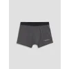 LCW Kids Gri Erkek Çocuk Boxer 3lü