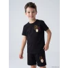 LCW Kids Siyah Galatasaray Baskılı Erkek Çocuk Takım