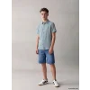 LCW Kids İndigo Geniş Paça Erkek Çocuk Jean Şortolon