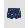 LCW Kids Lacivert Baskılı Erkek Çocuk 3lü Boxer