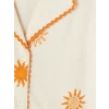 LCW DREAM Ekru Güneş Desenli Kadın Şortlu Pijama Takımı