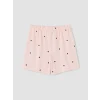 LCW Kids Pembe Kız Çocuk Puantiyeli Şortlu Pijama Takımı