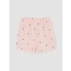 LCW Kids Pembe Kız Çocuk Puantiyeli Şortlu Pijama Takımı