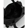 LCW ACCESSORIES Siyah Deri Görünümlü Erkek Seyahat Çantası