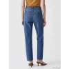 LCW Jeans İndigo Straight Fit Taşlı Kadın Jean Pantolon