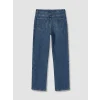 LCW Jeans İndigo Straight Fit Taşlı Kadın Jean Pantolon