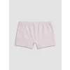 LCW Kids Ekru Baskılı Kız Çocuk Boxer 3lü