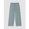 LCW Jeans Mavi Yüksek Bel Wideleg Kadın Jean Pantolon