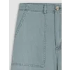 LCW Jeans Mavi Yüksek Bel Wideleg Kadın Jean Pantolon