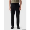 LCW Vision Siyah Regular Fit Keten Görünümlü Erkek Pantolon