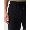 LCW Vision Siyah Regular Fit Keten Görünümlü Erkek Pantolon