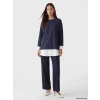 LCW EVERYDAY Mavi Soft Touch Oversize Kadın Sweatshirt Tunik