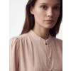 LCW Modest Pembe Büzgülü Kadın Müslin Tunik
