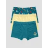 LCW Kids Petrol Erkek Çocuk Boxer 3lü