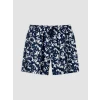 LCW SWIMWEAR Lacivert Kısa Boy Desenli Erkek Deniz Şortu