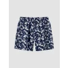 LCW SWIMWEAR Lacivert Kısa Boy Desenli Erkek Deniz Şortu