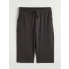 LC WAIKIKI Gri V Yaka Baskılı Erkek Şortlu Pijama Takımı