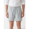 LCW SWIMWEAR Gri Kısa Boy Erkek Deniz Şortu