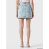 LCW Vision İndigo Regular Fit Mini Jean Etek