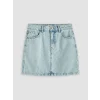 LCW Vision İndigo Regular Fit Mini Jean Etek