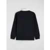 LCW Vision Lacivert Polo Yaka Erkek Sweatshirt