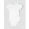 LCW baby Beyaz Erkek Bebek Çıtçıtlı Body 3lü