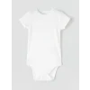 LCW baby Beyaz Erkek Bebek Çıtçıtlı Body 3lü