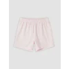 LCW Kids Pembe Gömlek Yaka Kız Çocuk Şortlu Pijama Takımı