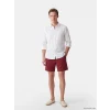 LCW SWIMWEAR Kahverengi Kısa Boy Erkek Deniz Şortu