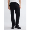 XSIDE Siyah Loose Fit Erkek Müslin Pantolon