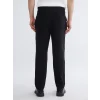 XSIDE Siyah Loose Fit Erkek Müslin Pantolon