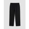 XSIDE Siyah Loose Fit Erkek Müslin Pantolon