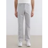 LCWAIKIKI Classic Gri Regular Fit Gabardin Erkek Chino Pantolon