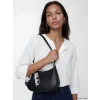 LCW ACCESSORIES Siyah Fular Aksesuarlı Kadın Omuz Çantası