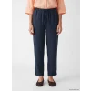 LCW Jeans Lacivert Beli Lastikli Carrot Fit Kadın Jean Pantolon