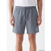LCW SWIMWEAR Gri Kısa Boy Baskılı Erkek Deniz Şortu