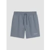 LCW SWIMWEAR Gri Kısa Boy Baskılı Erkek Deniz Şortu