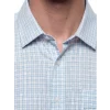 LCW BUSINESS Mavi Regular Fit Ekose Erkek Gömlek