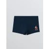 LCW Kids Lacivert Baskılı Erkek Çocuk 3lü Boxer