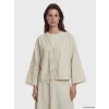 LCW Modest Ekru V Yaka Kadın Kimono