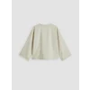 LCW Modest Ekru V Yaka Kadın Kimono