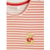 LCW DREAM Kırmızı Çizgili Kadın Şortlu Pijama Takımı