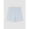 LCW Kids Ekru Gömlek Yaka Kız Çocuk Şortlu Pijama Takımı