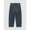LCW Jeans İndigo Barrel Fit Taşlı Kadın Jean Pantolon