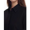LCW Modest Siyah Kadın Gömlek Tunik